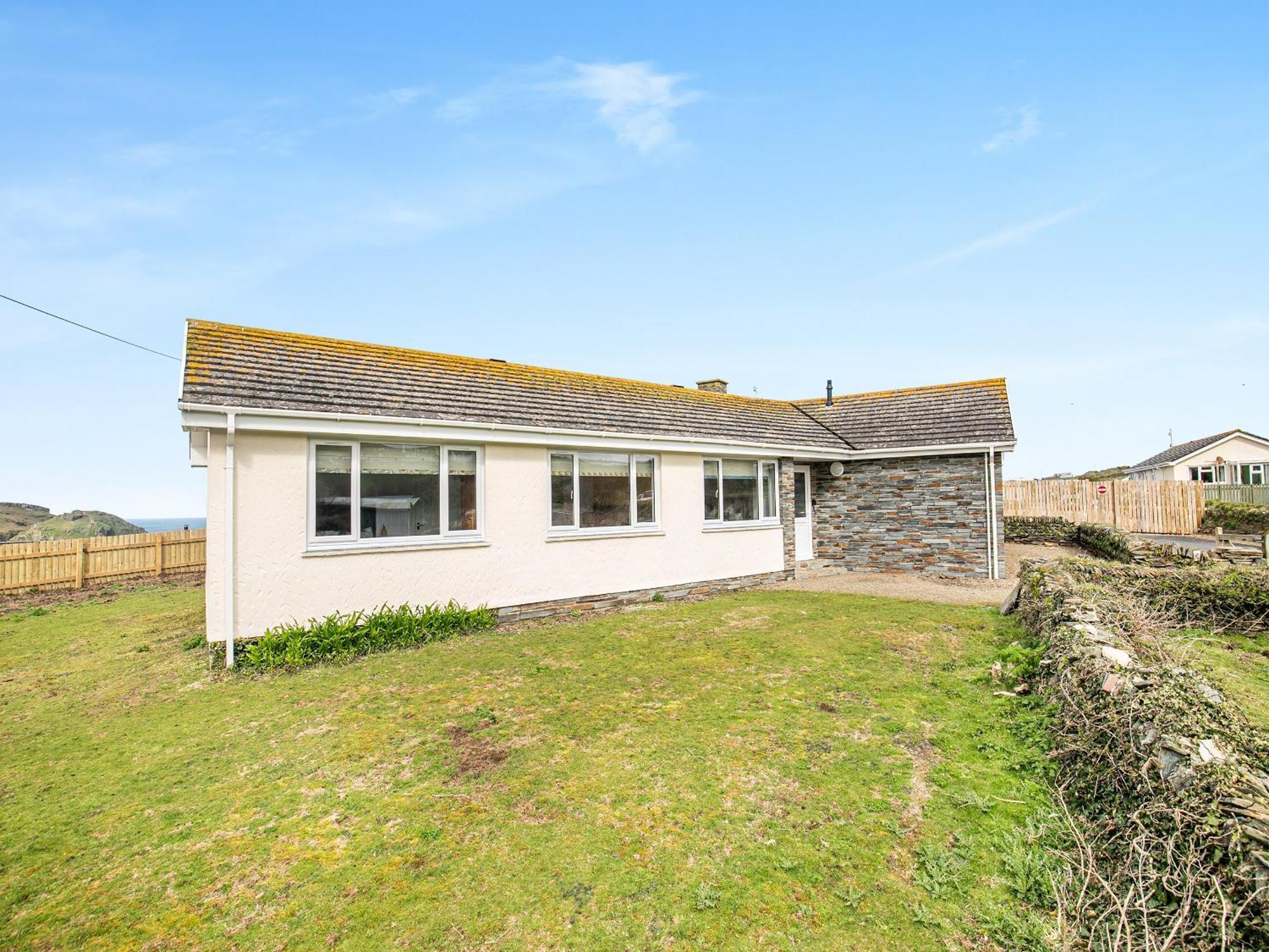 Villa Trewethett Farm Forrabury Exterior foto